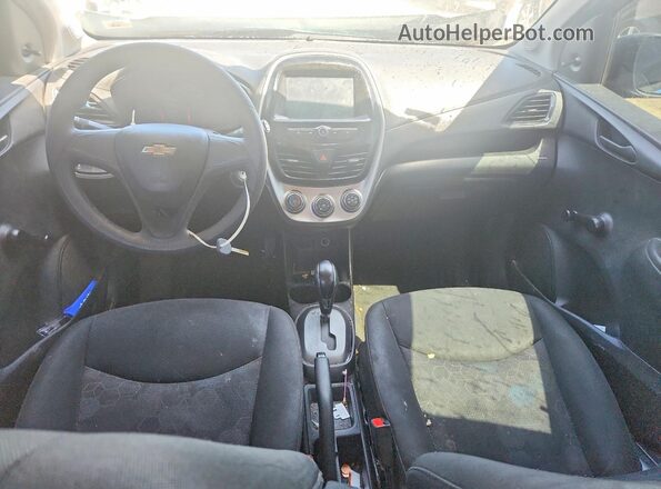 KL8CB6SA3HC756733 2017 CHEVROLET SPARK Blue Vista del salpicadero