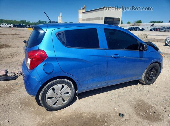 KL8CB6SA3HC756733 2017 CHEVROLET SPARK Blue Trasero derecho