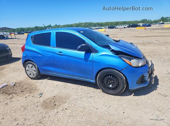 KL8CB6SA3HC756733 2017 CHEVROLET SPARK Blue Delantero derecho