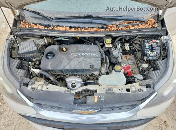 KL8CB6SA3KC751796 2019 CHEVROLET SPARK Желто-коричневый Вид задней части салона