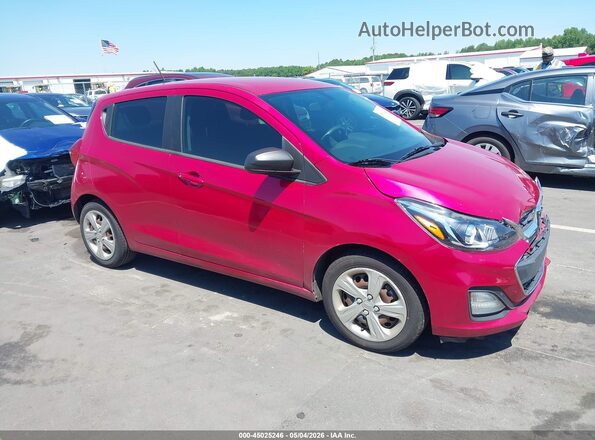 KL8CB6SA3LC412666 2020 CHEVROLET SPARK Red Przód prawy