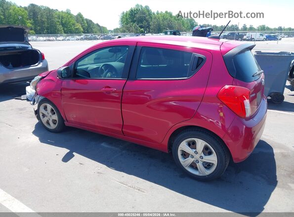 KL8CB6SA3LC412666 2020 CHEVROLET SPARK Red Tył lewy