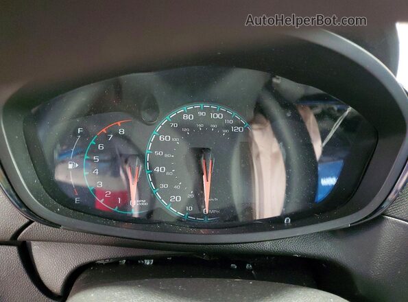 KL8CB6SA3LC413784 2020 CHEVROLET SPARK Синий Вид щитка приборов