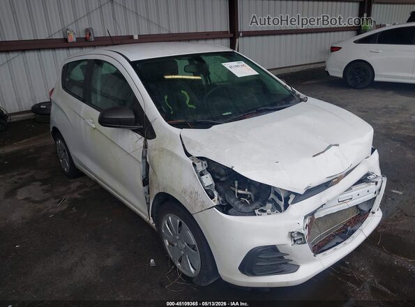 KL8CB6SA4HC808774 2017 CHEVROLET SPARK Белый Передняя правая четверть