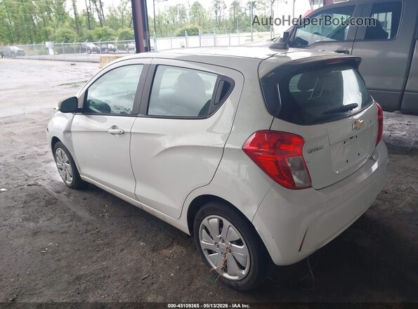 KL8CB6SA4HC808774 2017 CHEVROLET SPARK Белый Задняя левая четверть