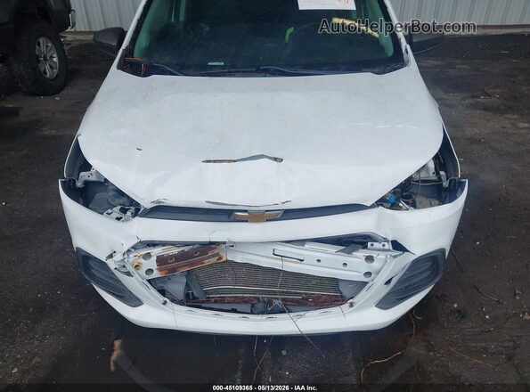 KL8CB6SA4HC808774 2017 CHEVROLET SPARK Белый Вид спереди