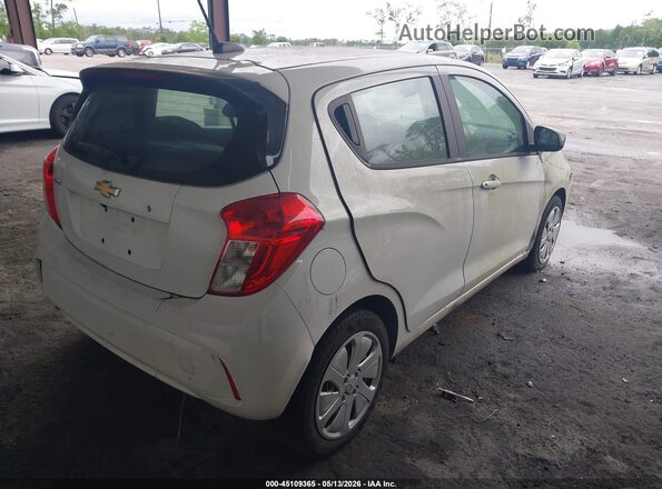 KL8CB6SA4HC808774 2017 CHEVROLET SPARK Белый Задняя правая четверть