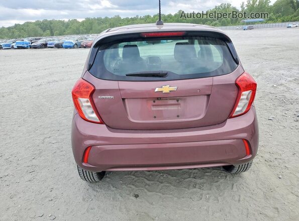 KL8CB6SA4KC814808 2019 CHEVROLET SPARK Burgundy Widok z tyłu