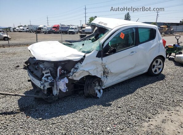 KL8CB6SA4LC458037 2020 CHEVROLET SPARK Белый Передняя левая четверть