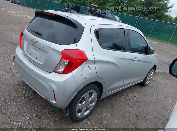KL8CB6SA4NC014045 2022 CHEVROLET SPARK Silver Trasero derecho
