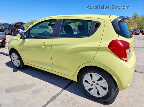 KL8CB6SA5HC722292 2017 CHEVROLET SPARK Yellow Trasero izquierdo