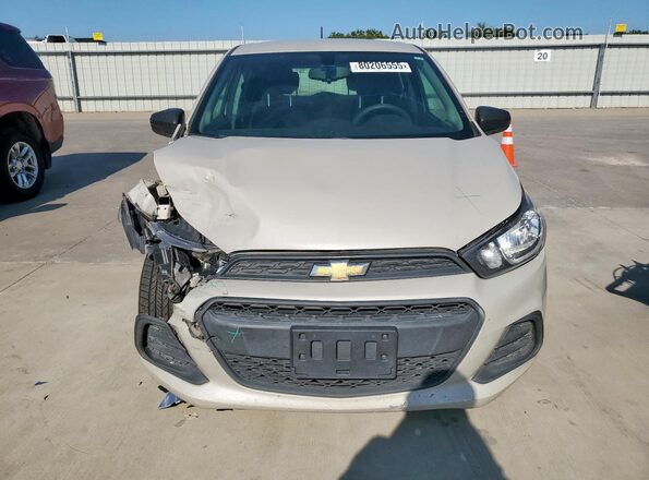 KL8CB6SA5JC424086 2018 CHEVROLET SPARK Silver Vista frontal