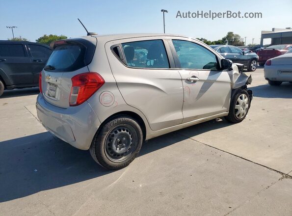 KL8CB6SA5JC424086 2018 CHEVROLET SPARK Silver Trasero derecho