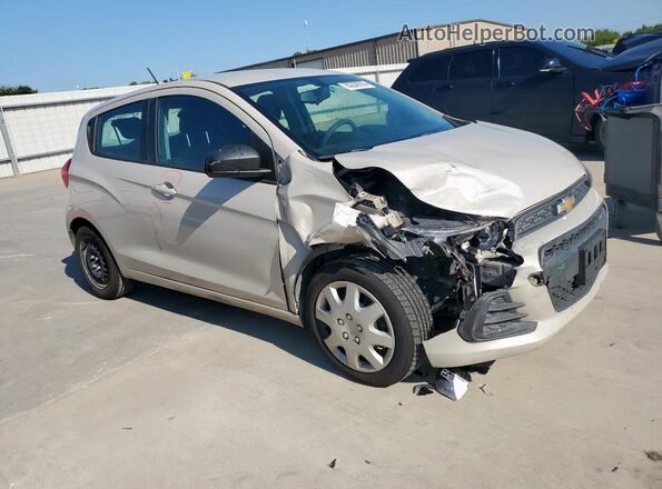 KL8CB6SA5JC424086 2018 CHEVROLET SPARK Silver Delantero derecho