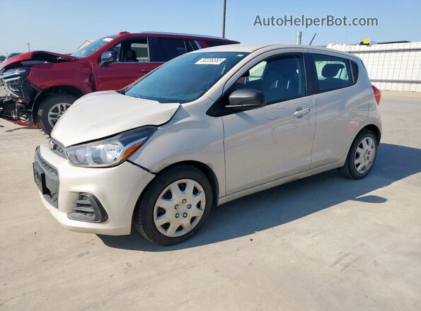 KL8CB6SA5JC424086 2018 CHEVROLET SPARK Silver Vista tres cuartos delantera izquierda