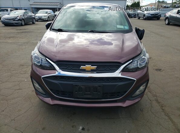 KL8CB6SA5KC802523 2019 CHEVROLET SPARK Фиолетовый Вид спереди