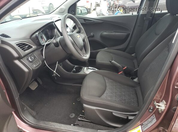 KL8CB6SA5KC802523 2019 CHEVROLET SPARK Фиолетовый Вид салона спереди