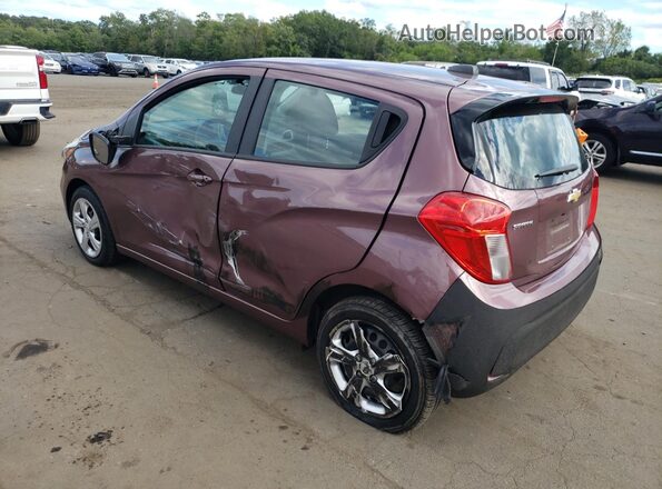KL8CB6SA5KC802523 2019 CHEVROLET SPARK Фиолетовый Задняя левая четверть