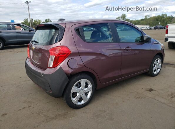 KL8CB6SA5KC802523 2019 CHEVROLET SPARK Фиолетовый Задняя правая четверть