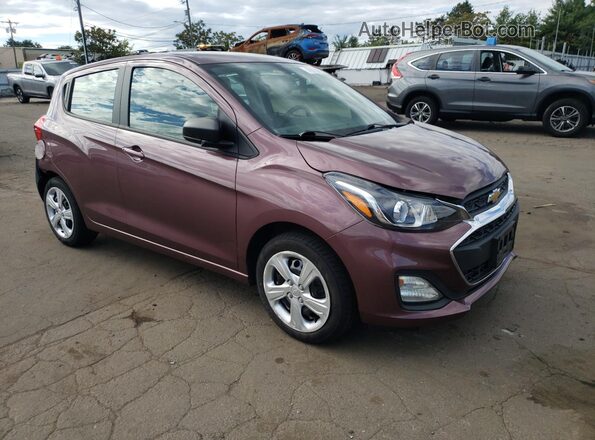 KL8CB6SA5KC802523 2019 CHEVROLET SPARK Фиолетовый Передняя правая четверть