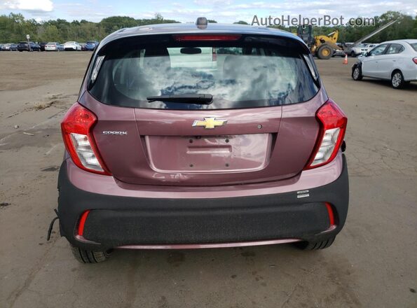 KL8CB6SA5KC802523 2019 CHEVROLET SPARK Фиолетовый Вид сзади