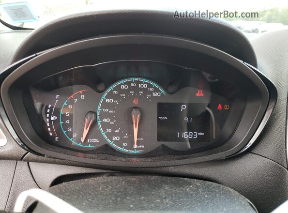 KL8CB6SA5KC802523 2019 CHEVROLET SPARK Фиолетовый Вид щитка приборов