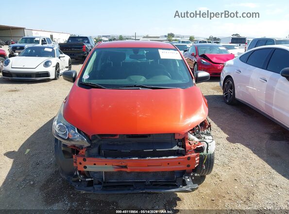 KL8CB6SA5MC710573 2021 CHEVROLET SPARK Оранжевый Вид задней части салона