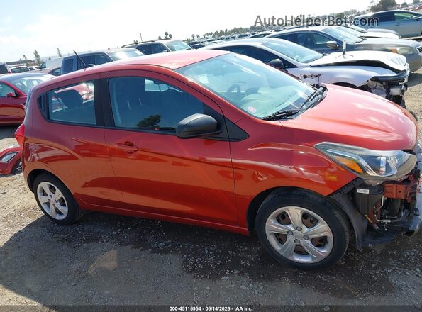 KL8CB6SA5MC710573 2021 CHEVROLET SPARK Оранжевый Панорамный вид салона 360°