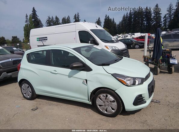 KL8CB6SA6HC742874 2017 CHEVROLET SPARK Light Blue Вид спереди