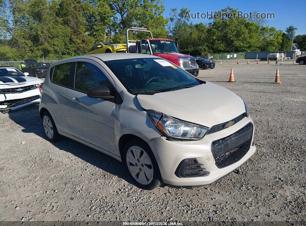 KL8CB6SA6HC784851 2017 CHEVROLET SPARK Белый Передняя правая четверть