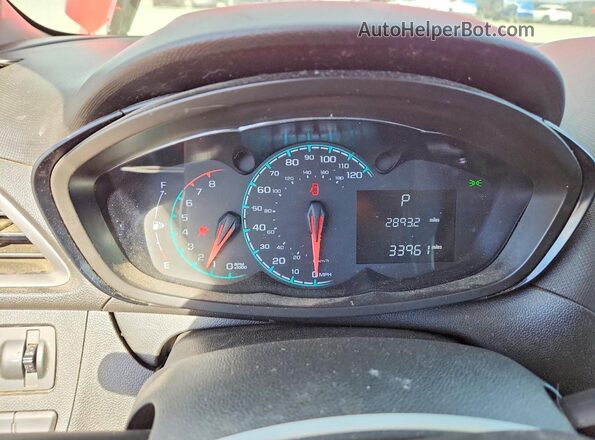 KL8CB6SA6LC427713 2020 CHEVROLET SPARK Красный Вид щитка приборов