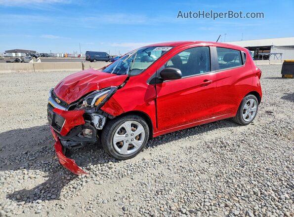KL8CB6SA6LC427713 2020 CHEVROLET SPARK Красный Передняя левая четверть