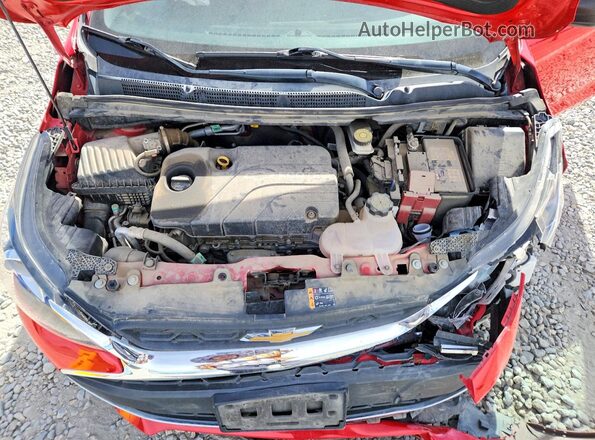 KL8CB6SA6LC427713 2020 CHEVROLET SPARK Красный Вид задней части салона