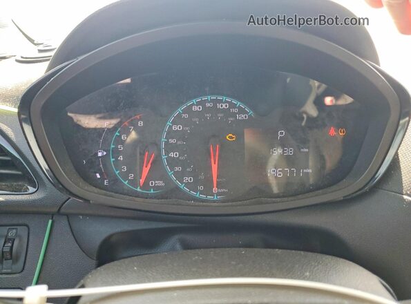 KL8CB6SA7GC603402 2016 CHEVROLET 1500 Зеленый Вид щитка приборов