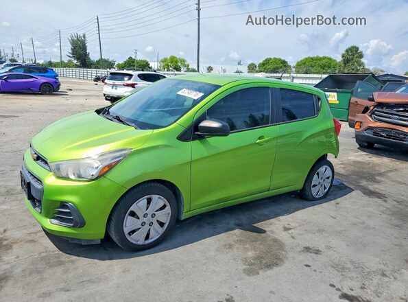 KL8CB6SA7GC603402 2016 CHEVROLET 1500 Зеленый Передняя левая четверть