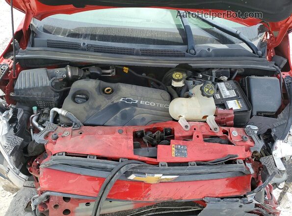 KL8CB6SA8HC712615 2017 CHEVROLET SPARK Красный Вид подкапотного пространства