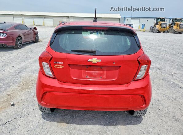 KL8CB6SA8HC712615 2017 CHEVROLET SPARK Красный Вид сзади