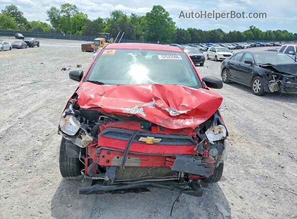 KL8CB6SA8HC712615 2017 CHEVROLET SPARK Красный Вид спереди