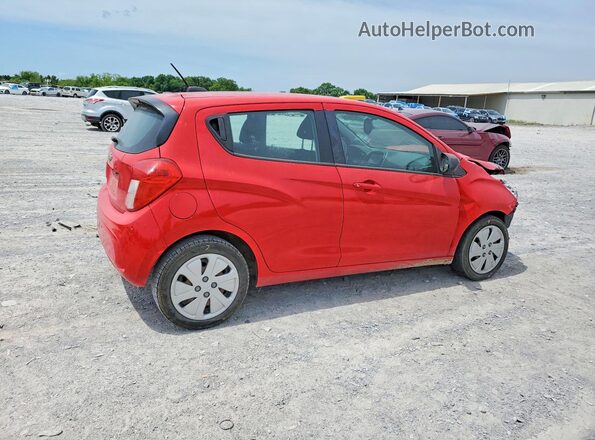 KL8CB6SA8HC712615 2017 CHEVROLET SPARK Красный Задняя правая четверть