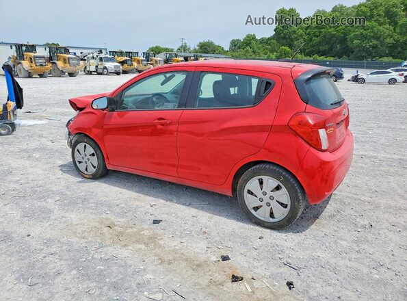 KL8CB6SA8HC712615 2017 CHEVROLET SPARK Красный Задняя левая четверть