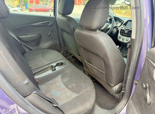KL8CB6SA8HC740527 2017 CHEVROLET SPARK Фиолетовый Вид сзади