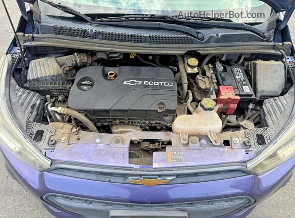 KL8CB6SA8HC740527 2017 CHEVROLET SPARK Фиолетовый Вид салона спереди