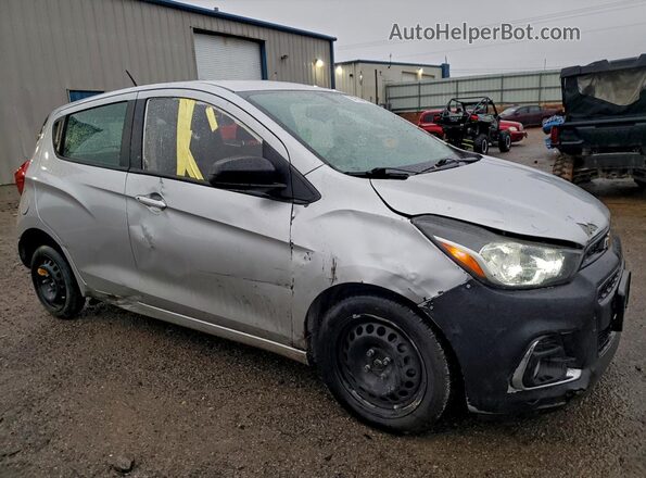 KL8CB6SA8HC754136 2017 CHEVROLET SPARK Серебряный Передняя правая четверть