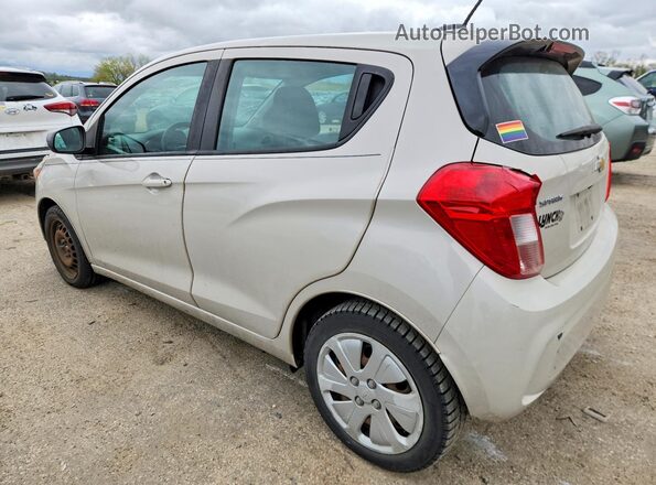 KL8CB6SA8HC819521 2017 CHEVROLET SPARK Бежевый Задняя левая четверть