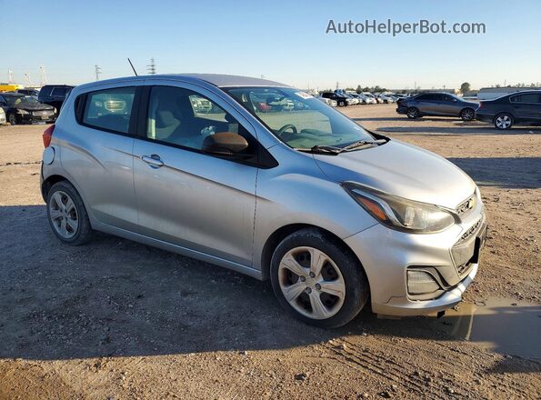 KL8CB6SA8KC747744 2019 CHEVROLET SPARK Серебряный Передняя правая четверть