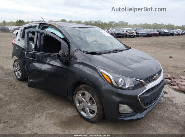 KL8CB6SA8LC465105 2020 CHEVROLET SPARK Серый Передняя правая четверть