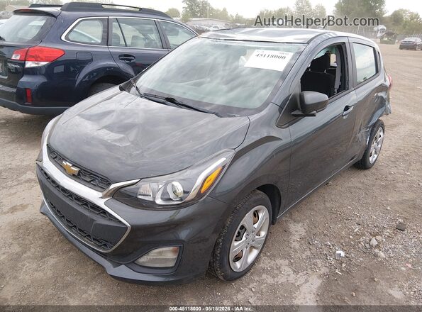 KL8CB6SA8LC465105 2020 CHEVROLET SPARK Серый Передняя левая четверть