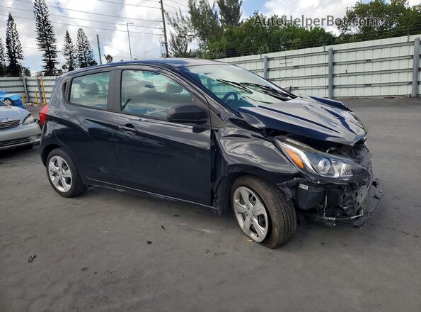 KL8CB6SA8MC716657 2021 CHEVROLET SPARK Черный Передняя правая четверть