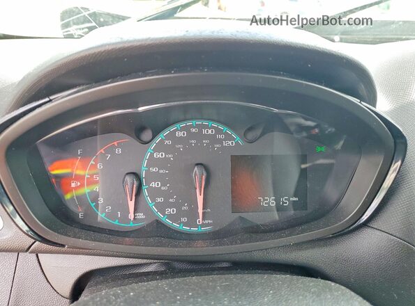 KL8CB6SA8MC716657 2021 CHEVROLET SPARK Черный Вид щитка приборов