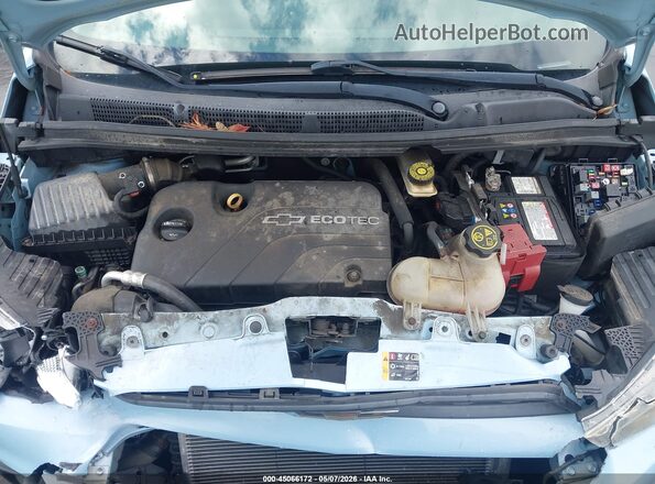 KL8CB6SA9GC609069 2016 CHEVROLET SPARK Синий Вид сзади